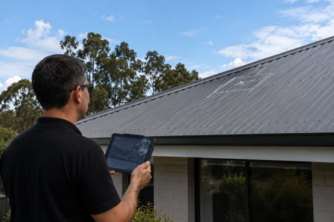 Amazon Leo roof mount guide for an Australian tin roof installation assessment