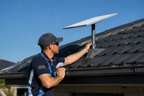 Amazon Leo maintenance checklist inspection of mount and cable path on an Australian roof